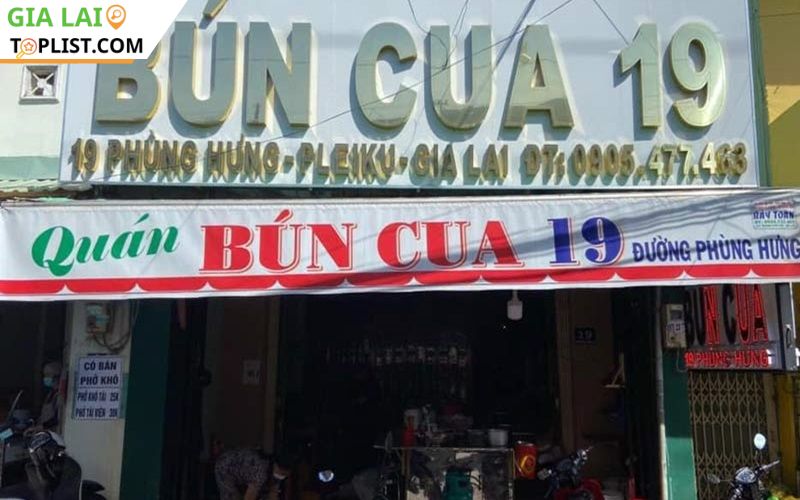 Quán bún cua 19 Phùng Hưng
