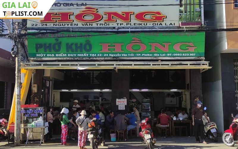Quán phở khô Hồng Gia Lai